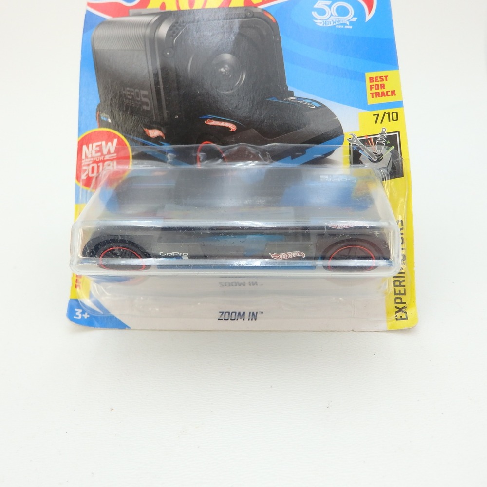 Hot Wheels Zoom In GoPro Hero Session Mount Black Experimotor 7/10 242/365 FJV98 - Picture 2 of 5